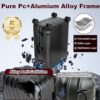 【Aluminum Alloy】Wine Suitcase for Airplanes 12 Bottle,Wine Luggage 28in Made Pure PC,TSA Lock,45lb,Air Transportation No Additional Cost,20cm Thick Pearl Cotton, Aluminum Frame Anti-Collision Edge ﻿ ﻿ - Image 3